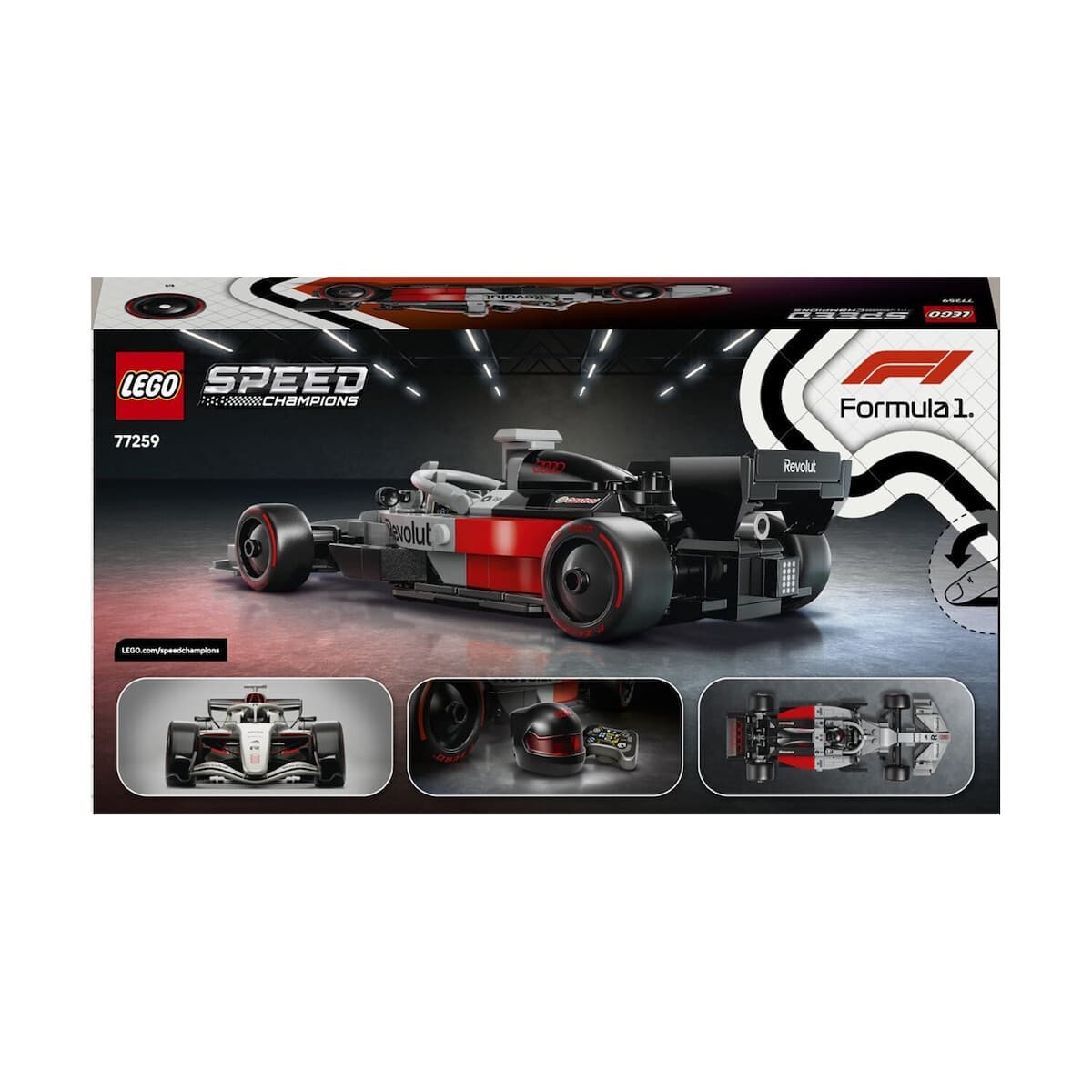 LEGO Speed Champions Audi Revolut F1® Team R26 Race Car για 10+ Ετών 216τμχ 77259 8