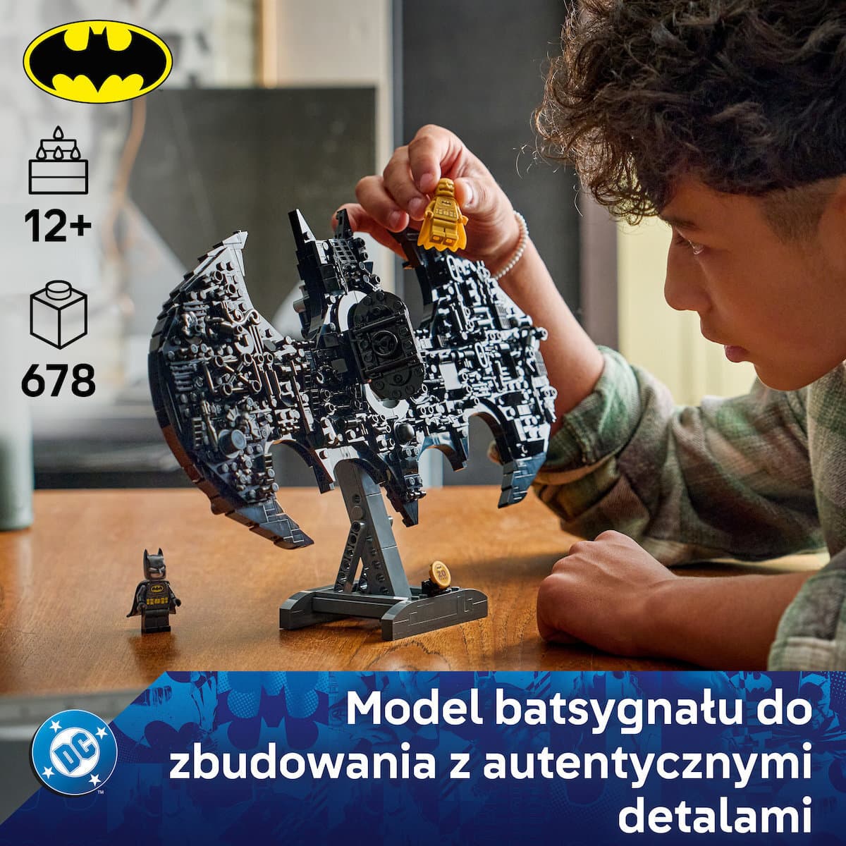 LEGO Super Heroes Batman Logo για 12+ Ετών 678τμχ 76330 12