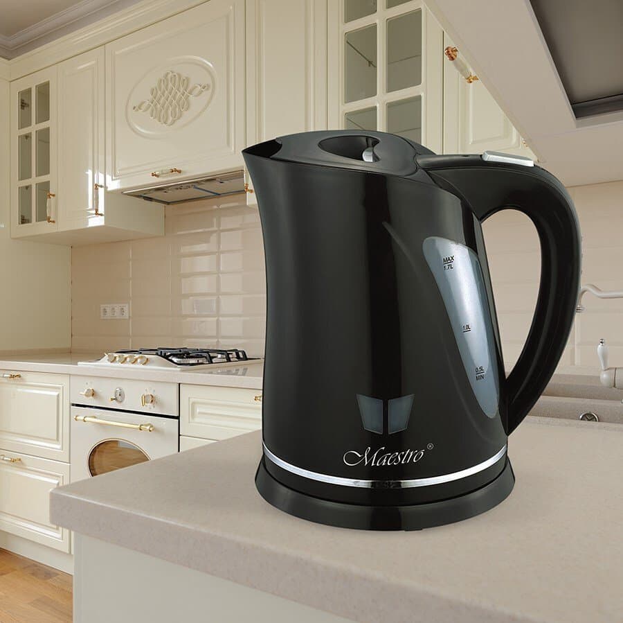 Maestro Βραστήρας 1.7lt 2000W Γκρι MR-038-BLACK 4