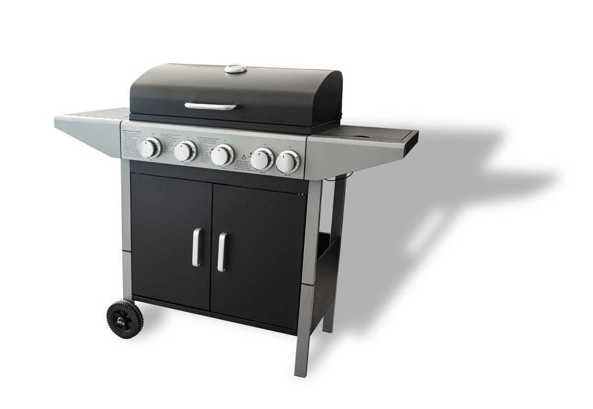 Ravanson Go 4 Ψησταριά Υγραερίου Σχάρας 39x60.5εκ. με 5 Εστίες 4kW 7