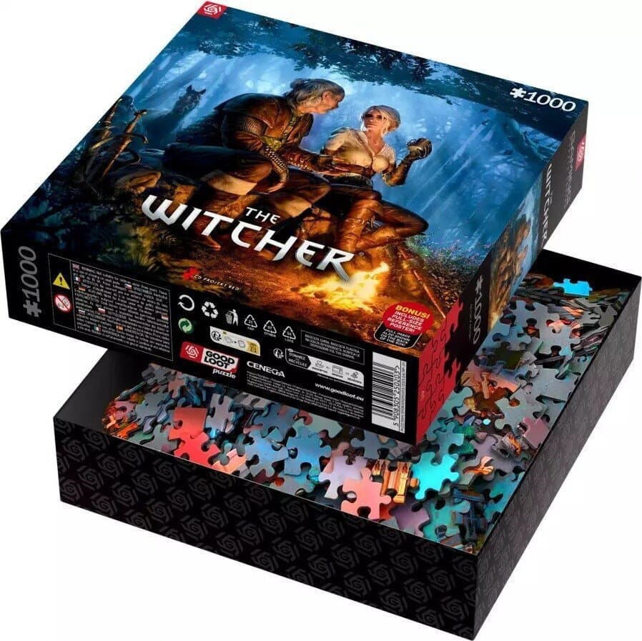 The Witcher (wiedźmin) Journey Of Ciri Puzzle 2D 1000pcs 3
