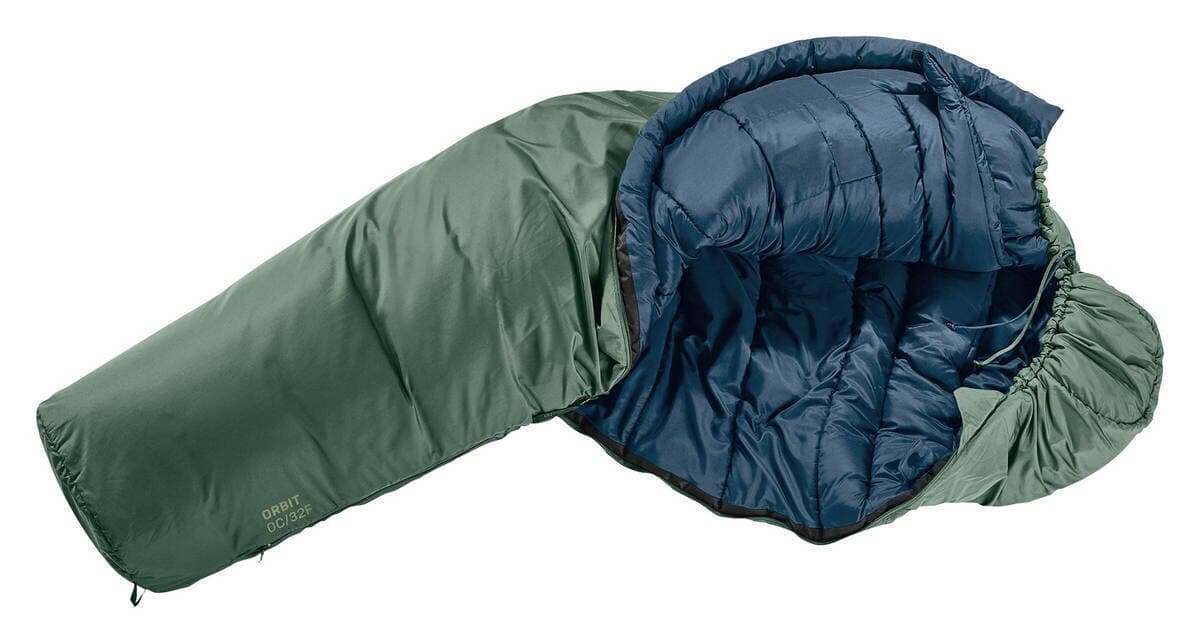 Deuter Sleeping Bag Μονό Orbit Ivy/ink 3701725-2349 2