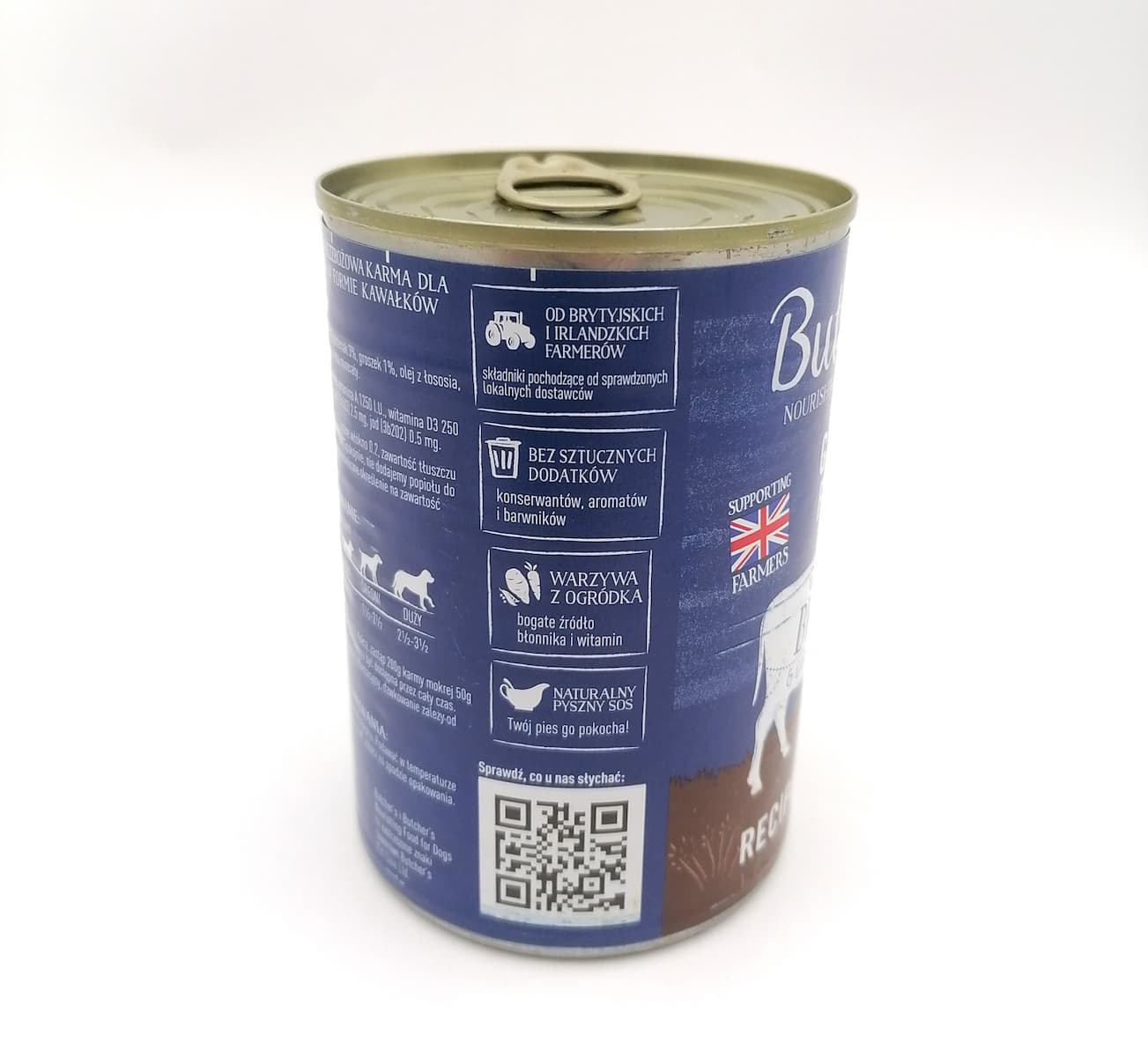 Butcher's Pet Care Original Recipe Υγρή Τροφή Σκύλων σε Κονσέρβα με Βοδινό χωρίς Σιτηρά & Γλουτένη 400gr 286391 5