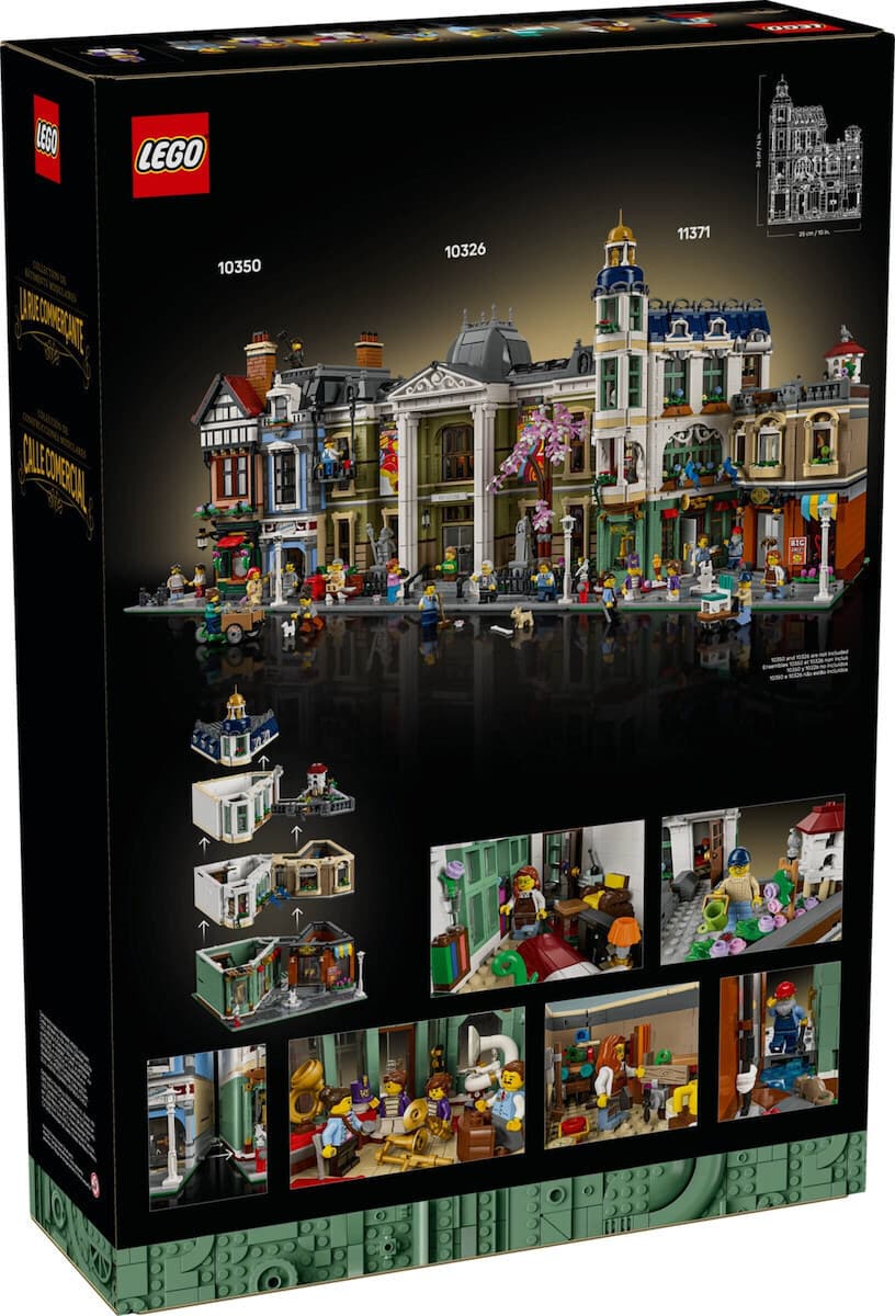 LEGO Icons Shopping Street για 18+ Ετών 3456τμχ 11371 3