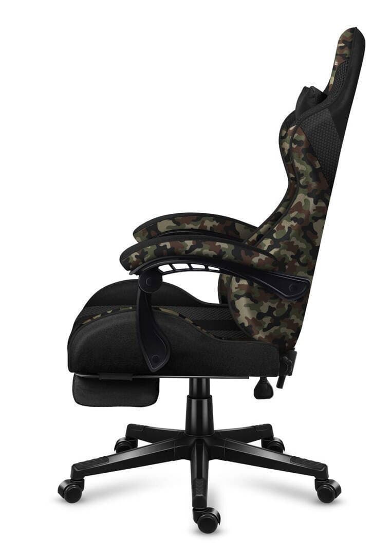 Huzaro Force 4.7 Καρέκλα Gaming Δερματίνης με Υποπόδιο Camo 12
