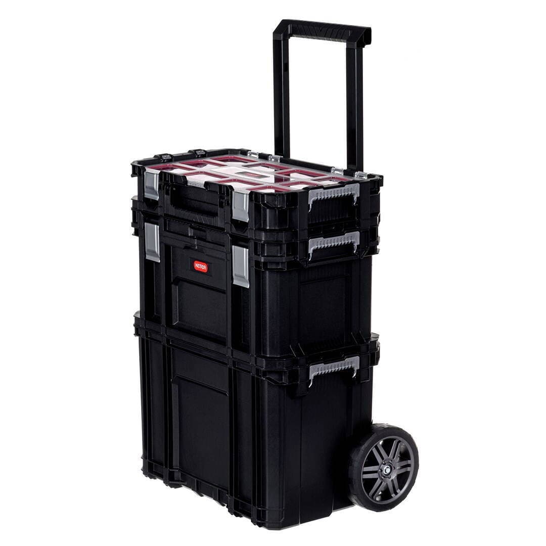 Keter Connect Rolling System Τροχήλατο Πλαστικό Μπαούλο Μεταφοράς και Αποθήκευσης Εργαλείων Π56.4xB37.3xΥ70cm 238273 5