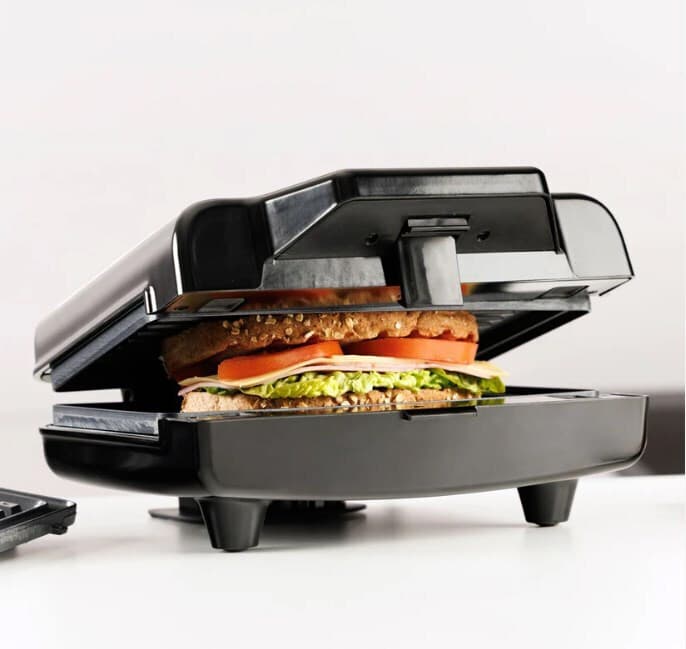 Taurus Miami Legend 968431000 Φρυγανιέρα 2 Θέσεων 900W Μαύρη 6