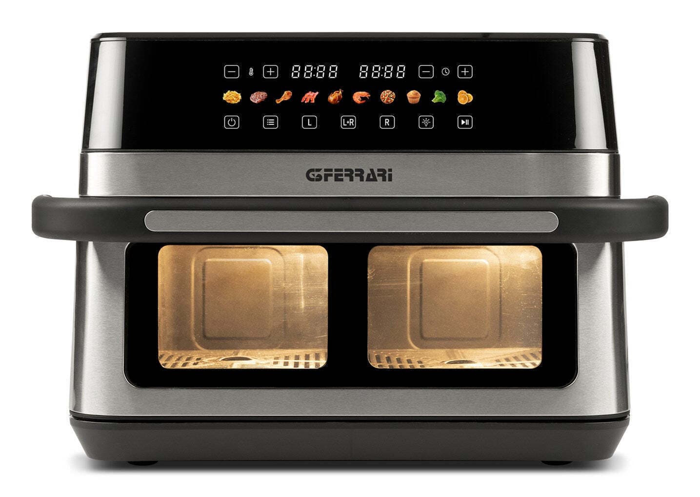 G3Ferrari Friggisano Air Fryer με Διπλό Αποσπώμενο Κάδο 12lt Μαύρο 2