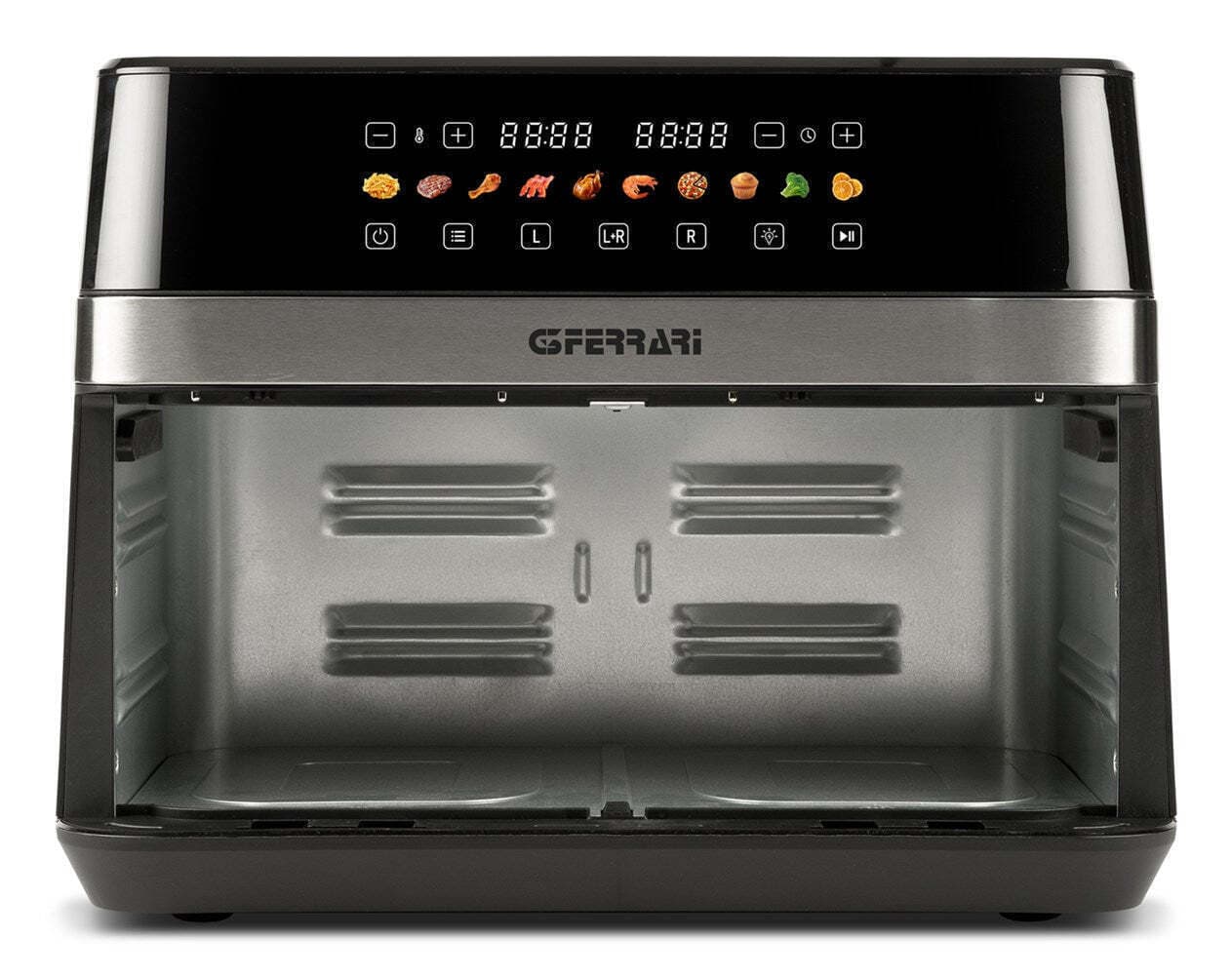 G3Ferrari Friggisano Air Fryer με Διπλό Αποσπώμενο Κάδο 12lt Μαύρο 6