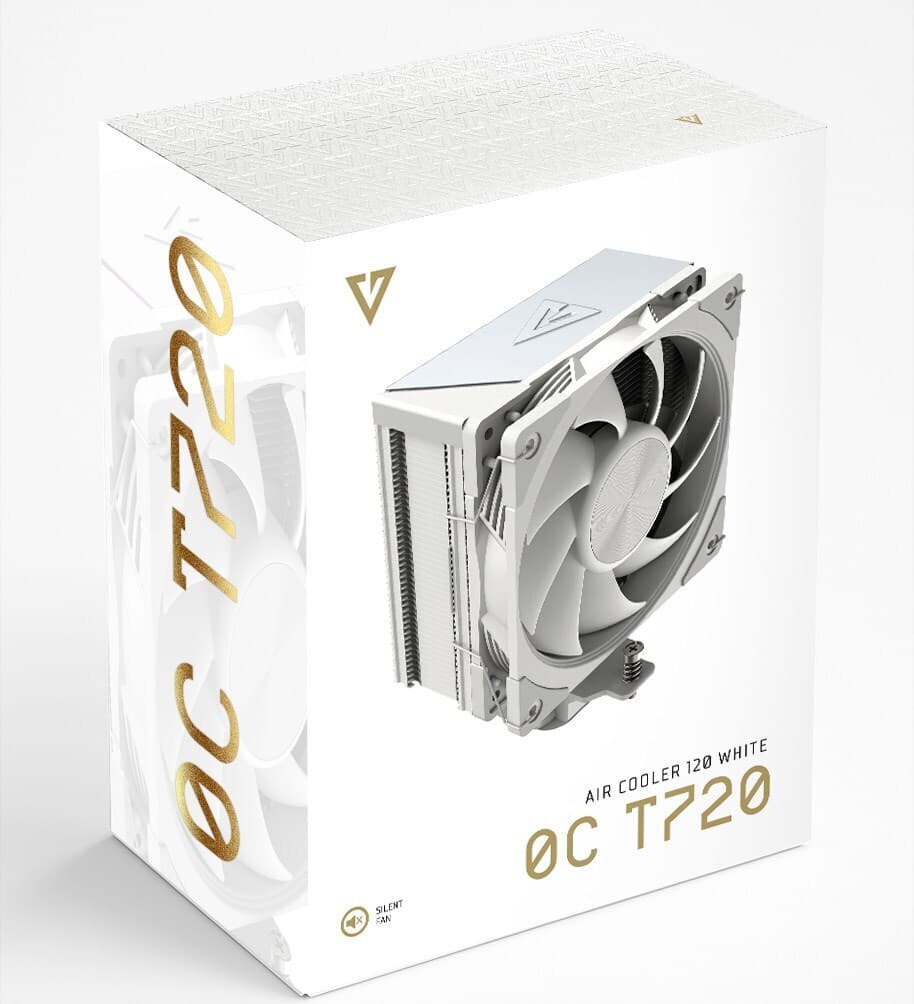 Modecom Volcano 0C T720 Ψύκτρα Επεξεργαστή για Socket AM4/AM5/1200/1700 Λευκή 7