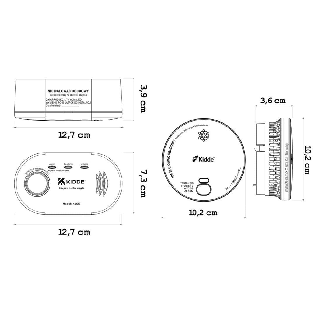 Kidde Ανιχνευτής Καπνού KID-DSR-K5-PL 3