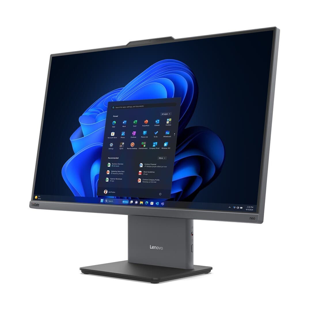 Lenovo ThinkCentre Neo 50a 27 Gen 5 27" Touch (i5-210H/16GB/512GB SSD/FHD/W11 Pro) Luna Grey International English 6