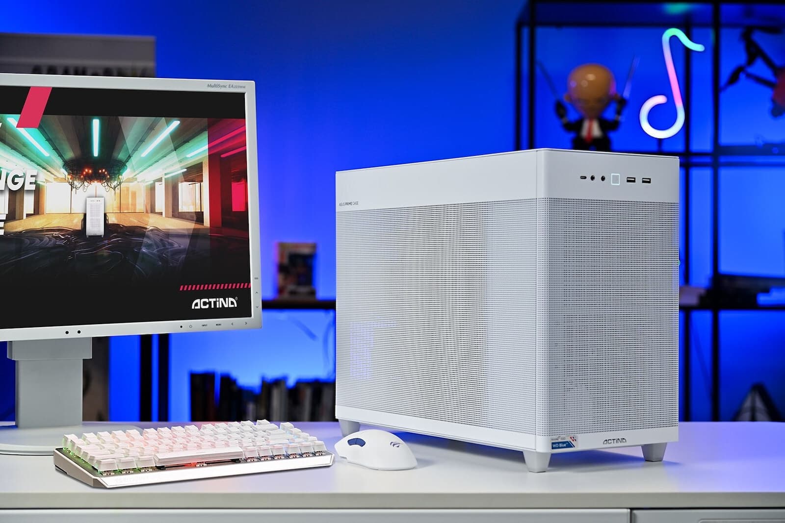 Actina Gaming Desktop PC (Ryzen 7-7800X3D/32GB DDR4/1.0TB SSD/No OS) 2
