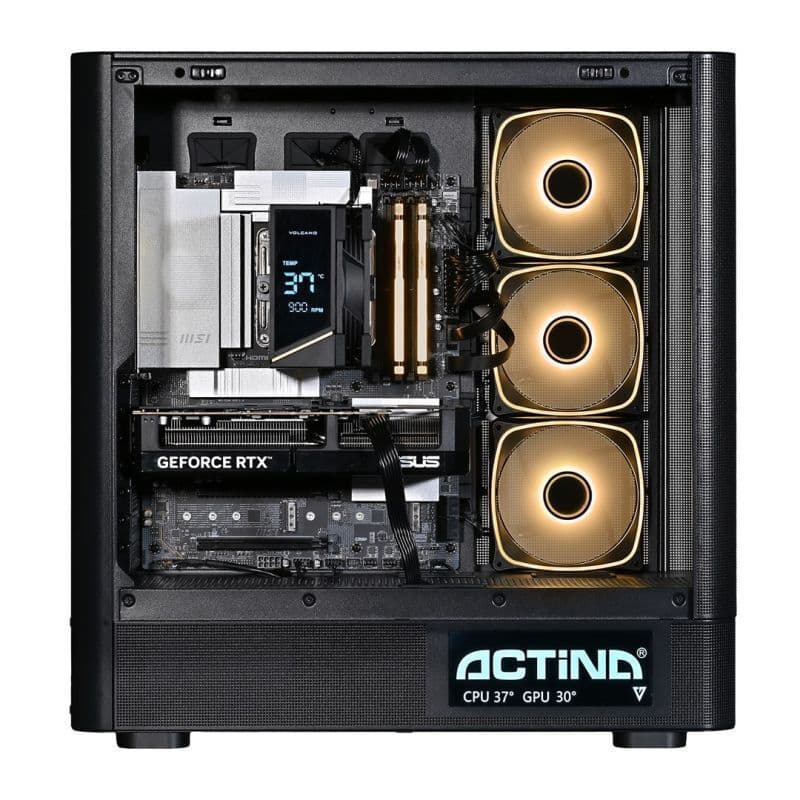 Actina Gaming Desktop PC (Ultra 5-250KF Plus/32GB DDR5/1TB SSD/GeForce RTX 5070/No OS) 13