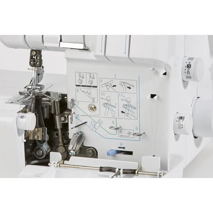 Brother Οικιακή Ραπτομηχανή Overlock M343d Λευκή M343D 5