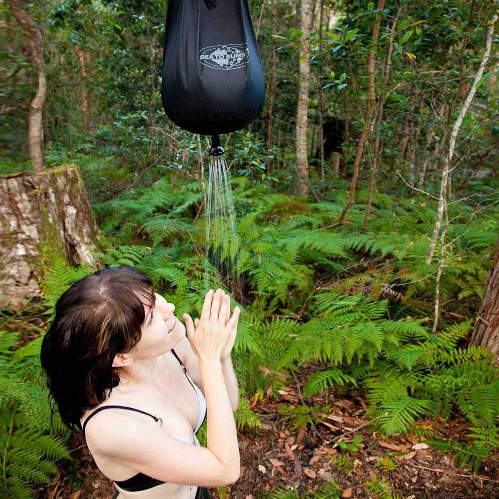 Sea to Summit Pocket Shower Στεγανός Σάκος 10lt Μαύρος STS40-00254-Black 6
