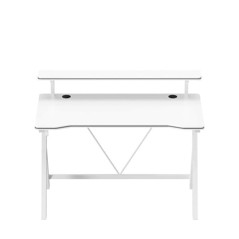 Γραφείο Gaming Hero 1.9 Ξύλινο White 120x60εκ. HZ-HERO1.9WHITE 4