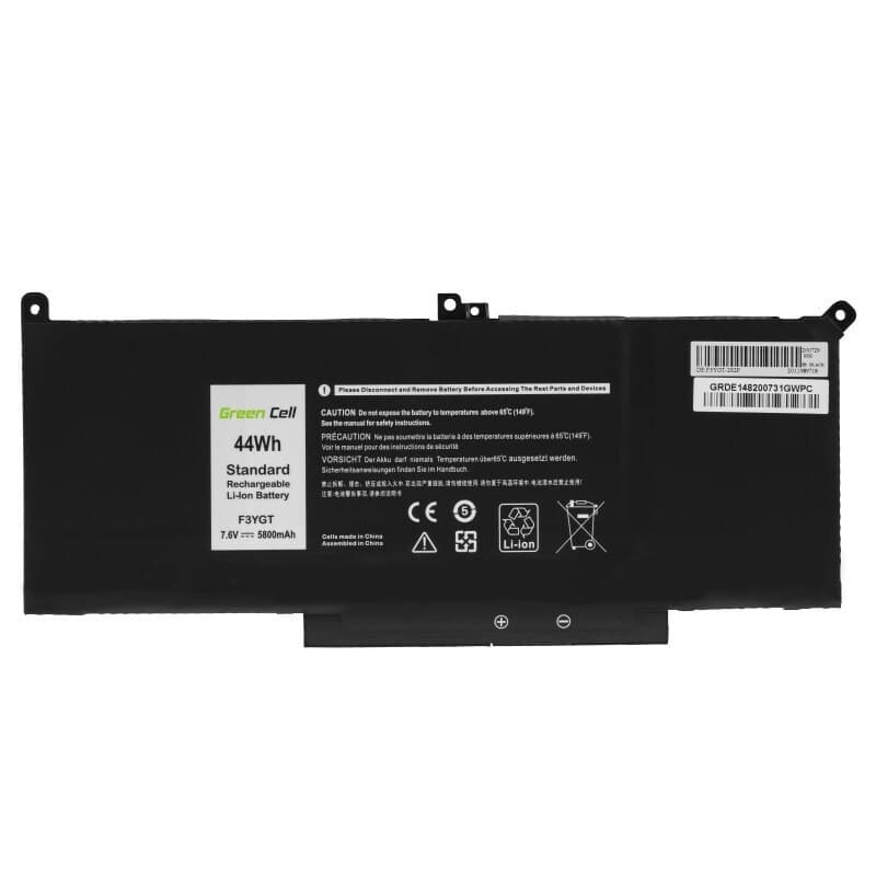 Green Cell Συμβατή Μπαταρία για Dell Latitude 7280/7290/7380/7390/7480 με 5800mAh (DE148) 3