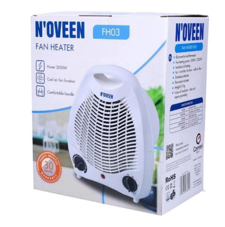 N'Oveen FH-03 Αερόθερμο Δωματίου Δαπέδου 2000W FH03 8