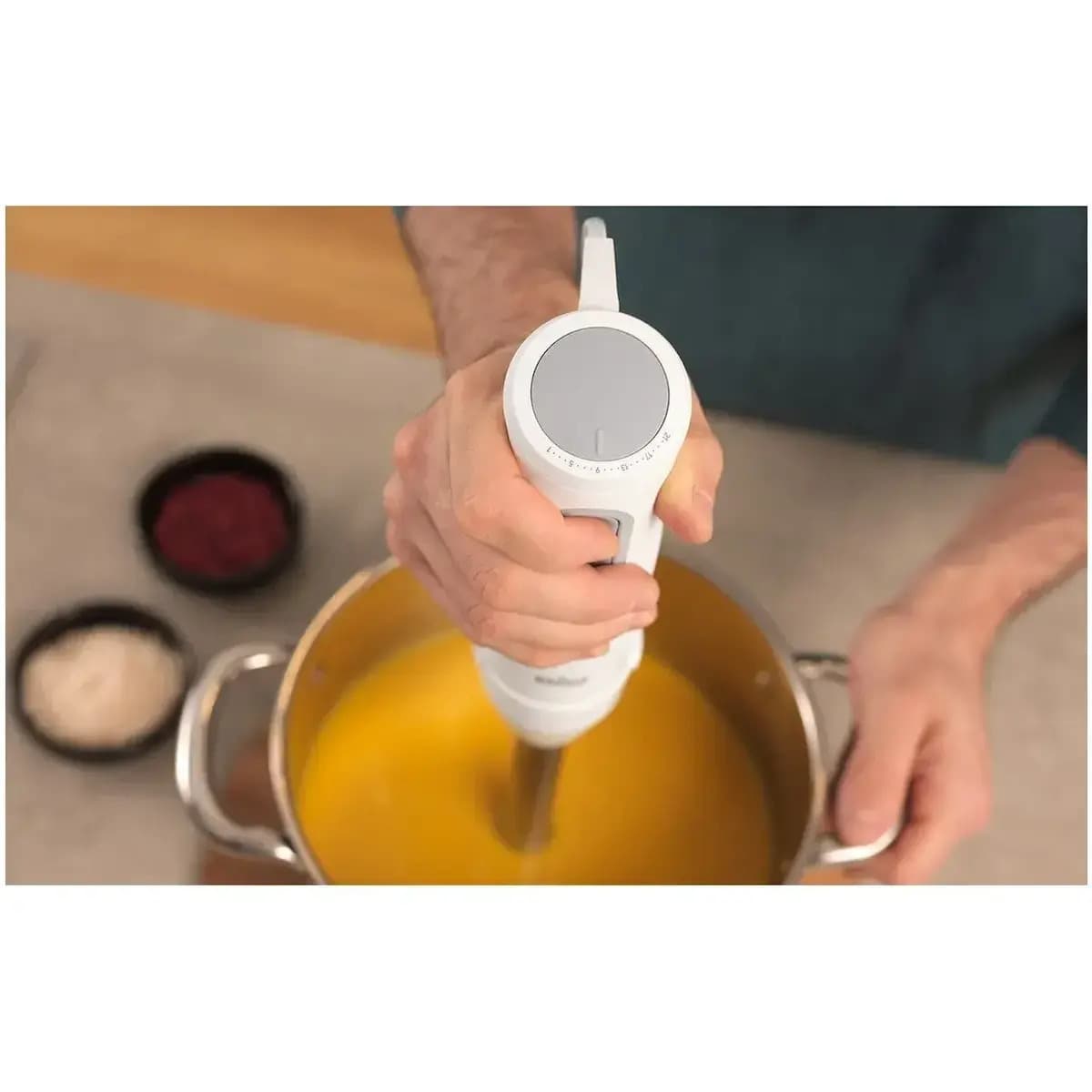 Braun MultiQuick 5 Ραβδομπλέντερ με Ανοξείδωτη Ράβδο 1000W Λευκό 7