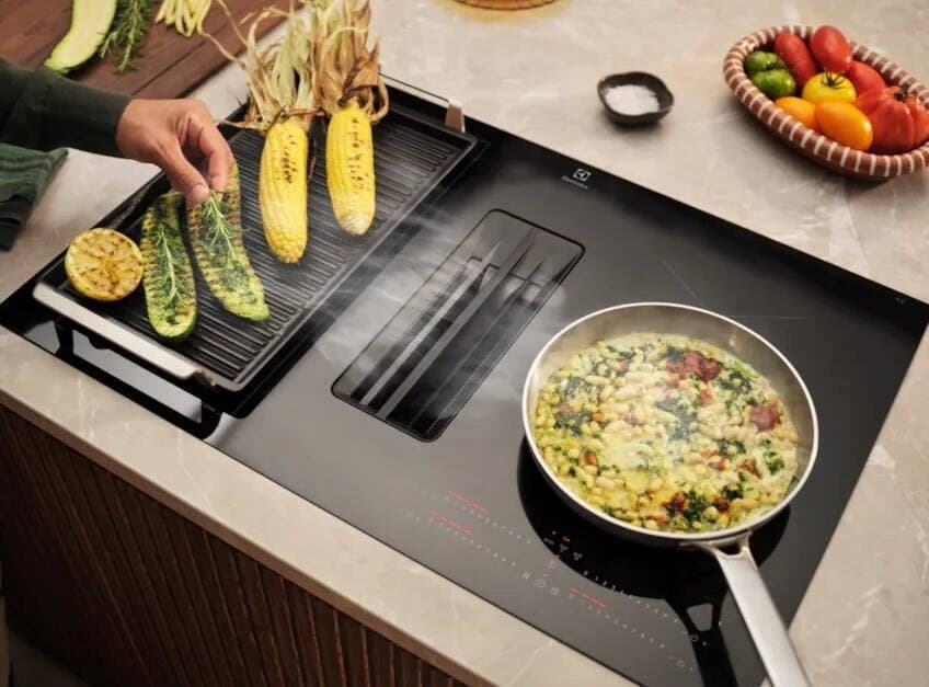 Electrolux Επαγωγική Εστία Αυτόνομη με Απορροφητήρα & Λειτουργία Κλειδώματος 80x51εκ. ECC83443CZ 6