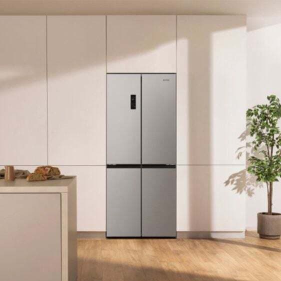 Gorenje Ψυγείο Ντουλάπα 460lt NoFrost Υ190xΠ79.4xΒ65εκ. Γκρι NRM819E61X 6