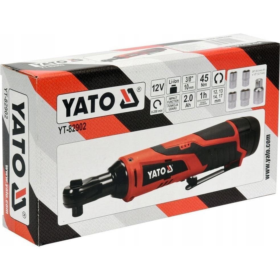 Yato Ηλεκτρική Καστάνια 1/4" Μπαταρίας 12V 1x2Ah 45 Nm YT-82902 6