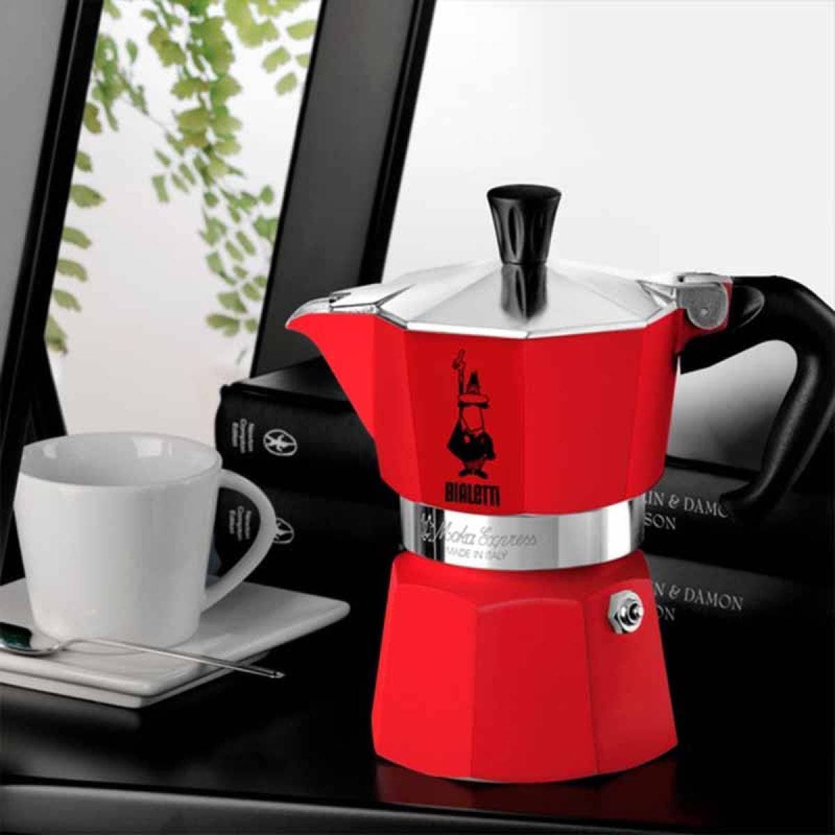 Bialetti Moka Express Μπρίκι Espresso 3cups Κόκκινο 0004942/NP 7