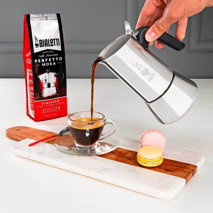 Bialetti New Venus Induction Μπρίκι Espresso 10cups Ασημί 0007256/CNNP 6