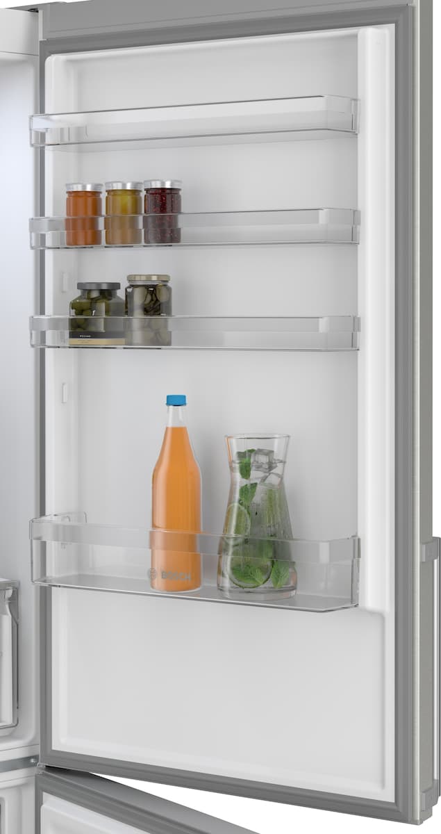 Bosch Ψυγειοκαταψύκτης 440lt Total NoFrost Υ203xΠ70xΒ66.7εκ. Inox KGN497ICT 9
