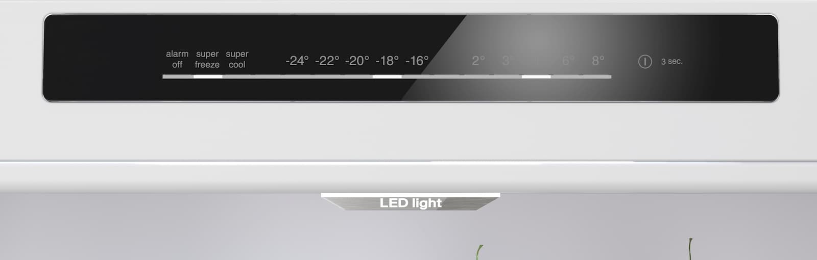 Bosch Ψυγειοκαταψύκτης 440lt Total NoFrost Υ203xΠ70xΒ66.7εκ. Γκρι KGN49OCAF 8