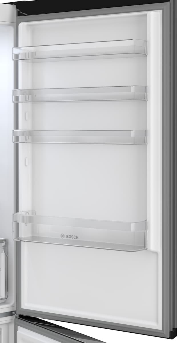 Bosch Ψυγειοκαταψύκτης 440lt Total NoFrost Υ203xΠ70xΒ66.7εκ. Γκρι KGN49OCAF 11