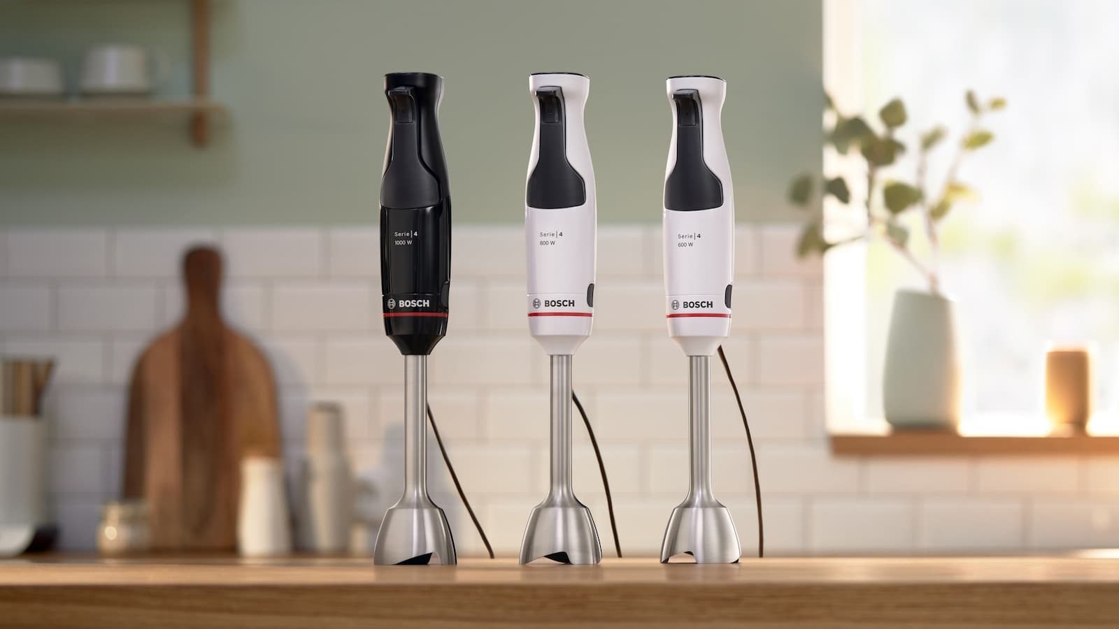 Bosch Serie 4 Ραβδομπλέντερ με Ανοξείδωτη Ράβδο 600W Λευκό 15
