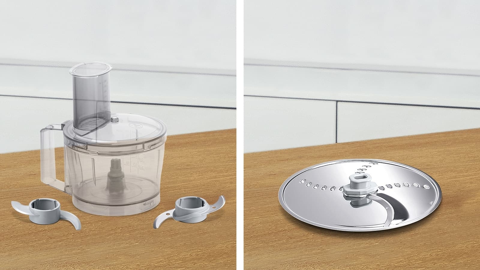 Bosch MultiTalent 3 MCM3100W Πολυμίξερ 800W με Κάδο 2.3lt Λευκό 6