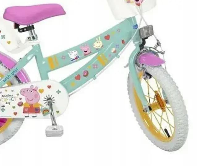 Toimsa Peppa Pig 12" Παιδικό Ποδήλατo BMX Πολύχρωμο 6