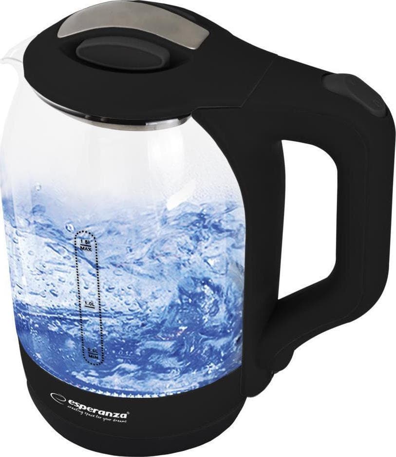 Esperanza Βραστήρας 1.7lt 1500W Μαύρος EKK025K