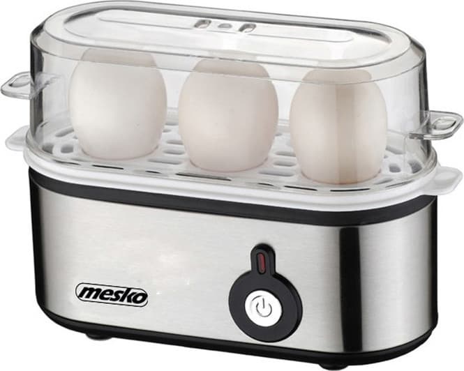 Mesko MS-4485 MS4485 Βραστήρας Αυγών 3 Θέσεων 350W Ασημί 1