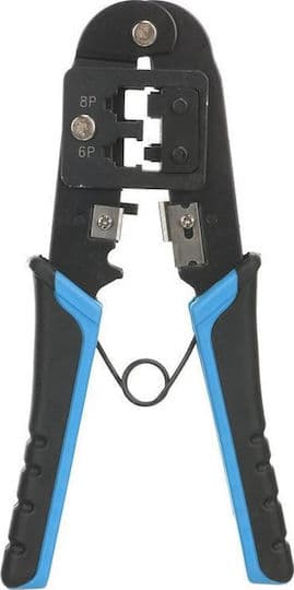 A-LAN Πρέσα Ακροδεκτών Δικτύου RJ12, RJ11, RJ45 με Απογυμνωτή NI024 1