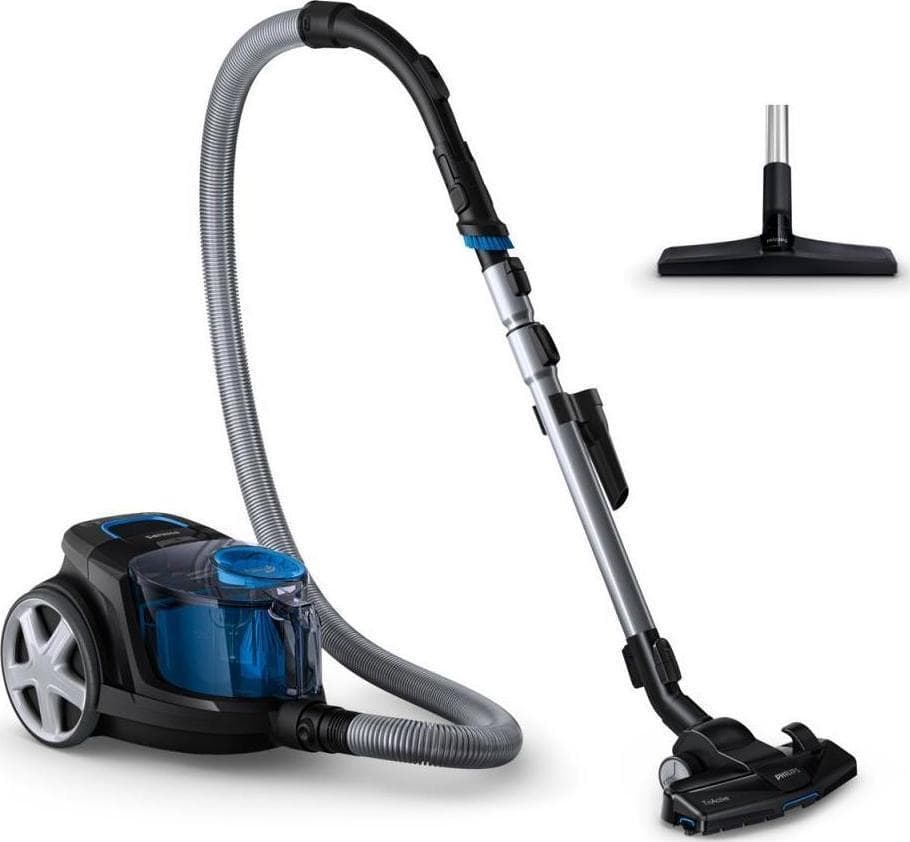 Philips Powerpro Compact Ηλεκτρική Σκούπα 900W με Κάδο 1.5lt Μαύρη