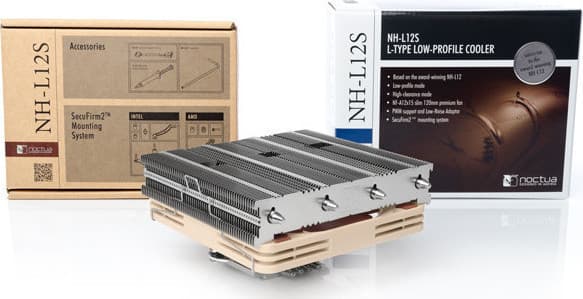 Noctua NH-L12S Ψύκτρα Επεξεργαστή Low Profile για Socket AM5/115x/1700 Καφέ 3