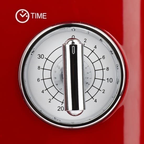 Girmi FM-2102 Φούρνος Μικροκυμάτων με Grill 20lt Κόκκινος 5