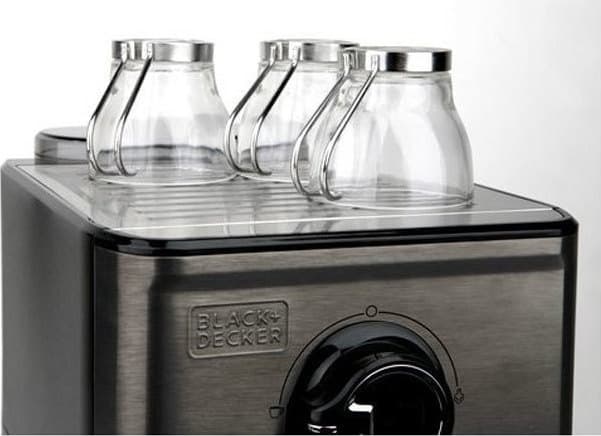 Black & Decker BXCO1200E Μηχανή Espresso 1200W Πίεσης 15bar Γκρι ES9200010B 3