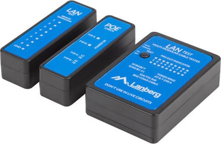 Lanberg NT-0404 Tester Καλωδίων Δικτύου RJ11 / RJ45 4
