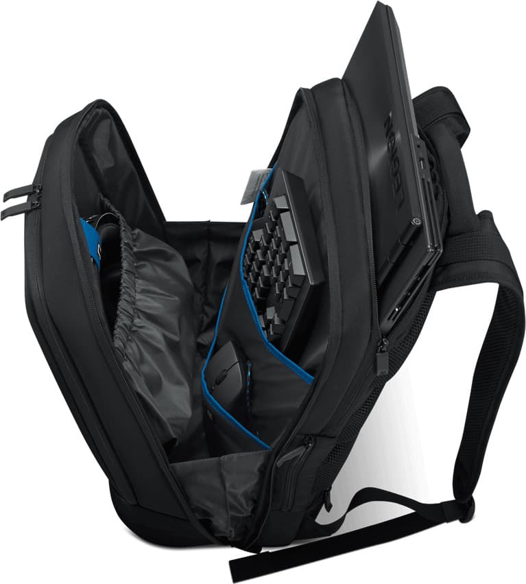 Lenovo Legion Armoured Backpack II Αδιάβροχη Τσάντα για Laptop 17" σε Μαύρο χρώμα 4