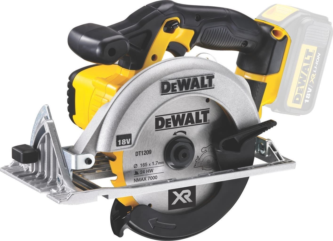 DEWALT DCS391N Δισκοπρίονο 18V Solo με Σύστημα Αναρρόφησης 2