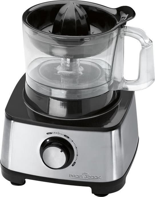Profi Cook PC-KM1063 Πολυμίξερ 1200W με Κάδο 1.75lt και Κανάτα Μπλέντερ Ασημί 3