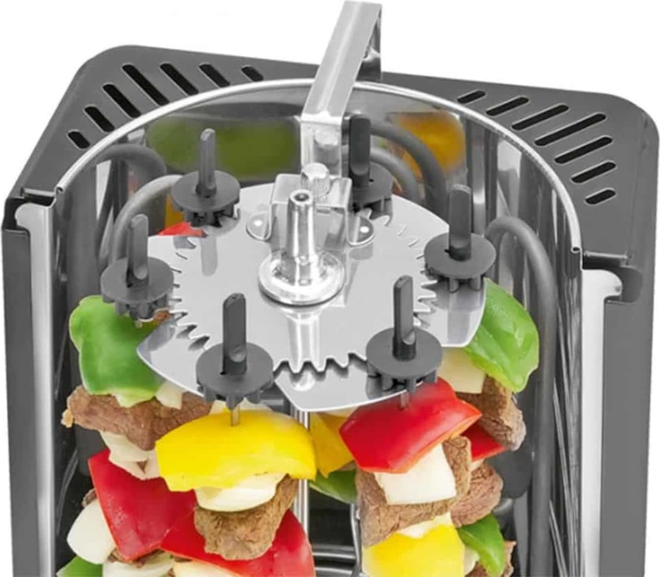 Clatronic DVG 3686 Ηλεκτρικό Grill 1400W Μαύρο 4