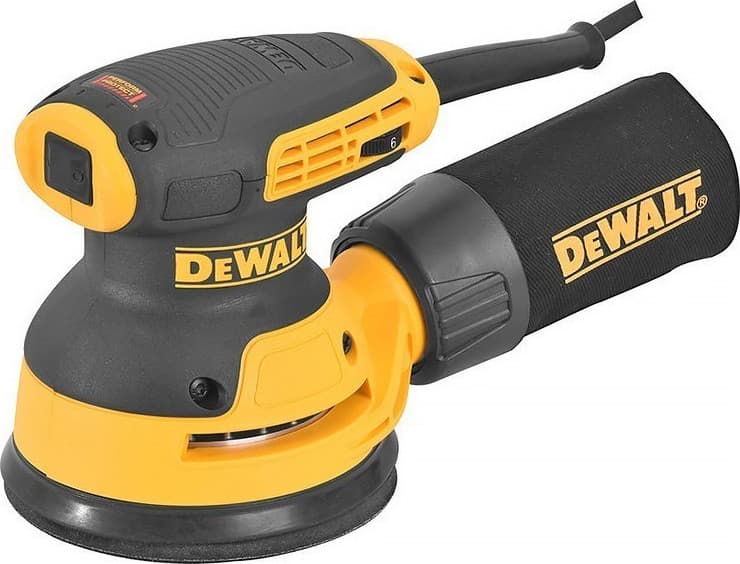DEWALT DWE6423 Έκκεντρο Τριβείο 125mm Ρεύματος 280W με Ρύθμιση Ταχύτητας και με Σύστημα Αναρρόφησης 3