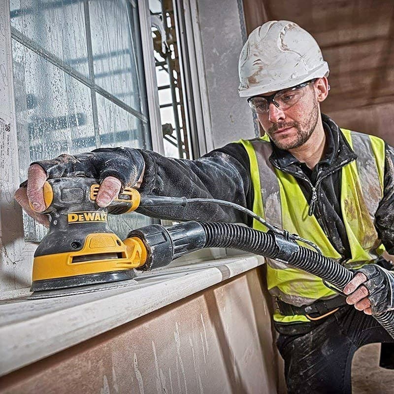 DEWALT DWE6423 Έκκεντρο Τριβείο 125mm Ρεύματος 280W με Ρύθμιση Ταχύτητας και με Σύστημα Αναρρόφησης 4