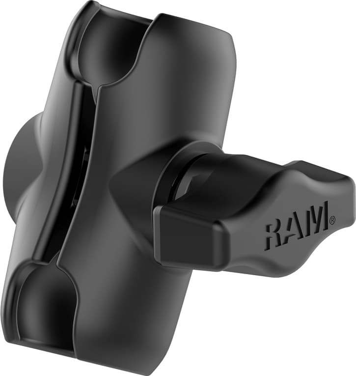 RAM Mount Βραχίονας για Βάση Κινητού Μοτοσυκλέτας 6cm RAM-B-201U-A 2